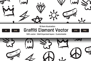 Graffiti Element - Illustration