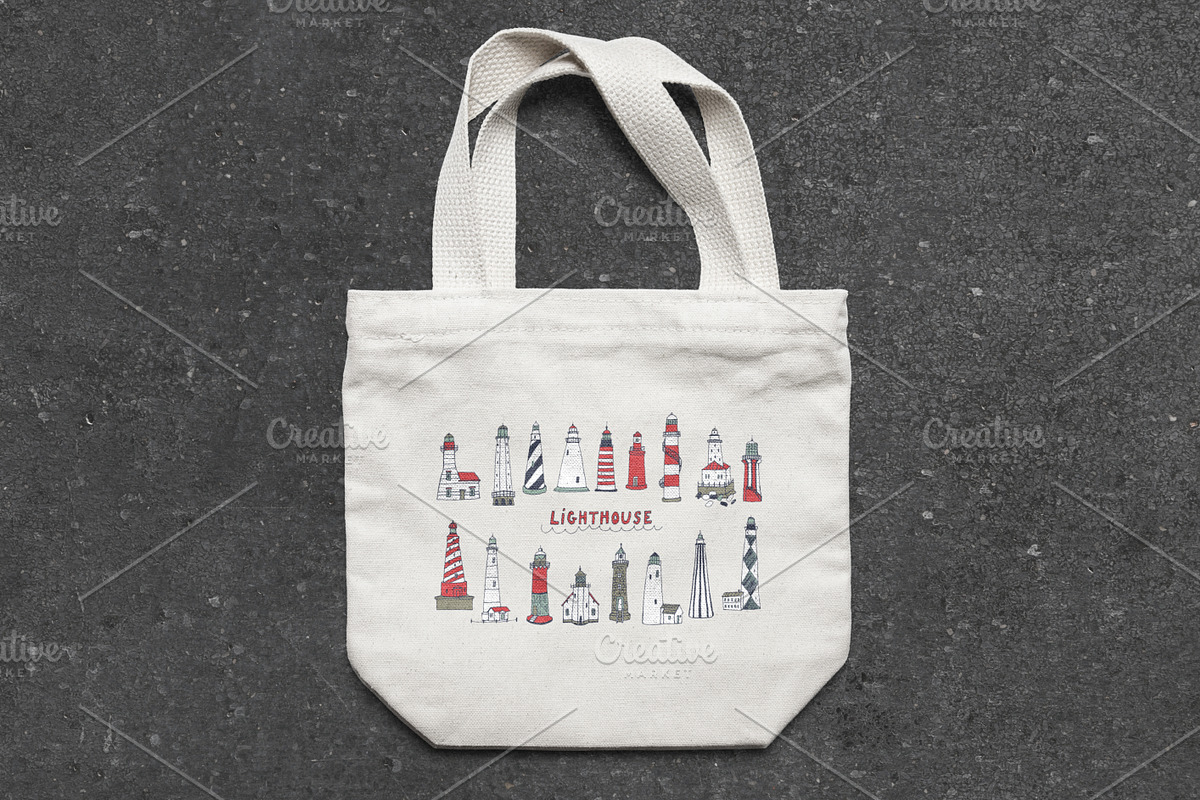 Lighthouse, a Pattern Graphic by GooseFrol (Photo 10 of 10)