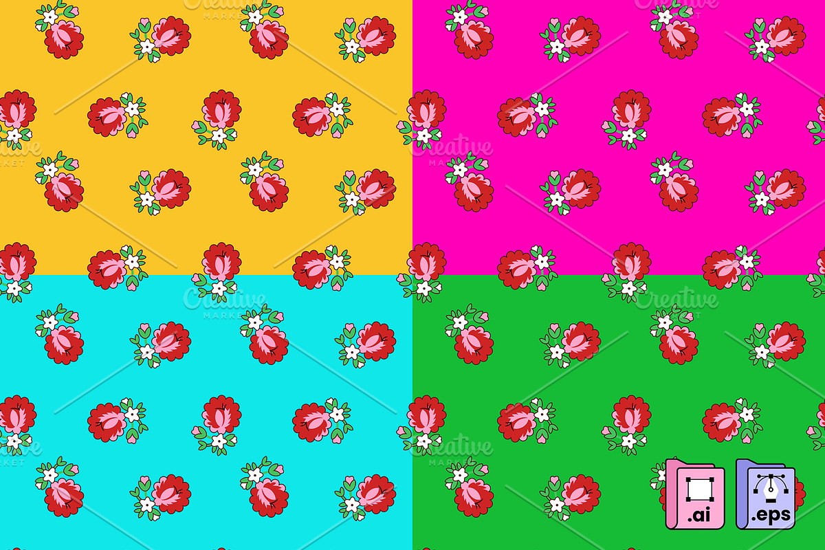 Set of Saudi Shalky Patterns, a Pattern Graphic by MISS CHATZ (Photo 1 of 3)