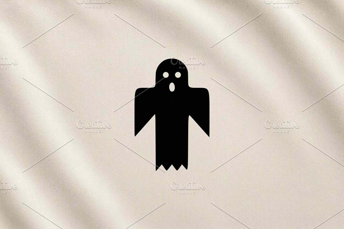 Modern Ghost Vector Illustration, a Seasonal Illustration by Vectorium Studio (Photo 3 of 4)