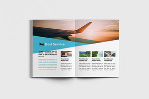 Travelista - A4 Travel Brochure