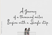 Khiara Script, a Script Font by NUGS (Thumbnail 5 of 7)