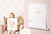 Watercolor Magic Rainbow Unicorn Set, a Decorative Illustration by Carol Lozove (Thumbnail 69 of 74)
