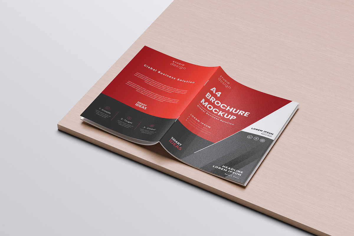 Catalog A4 Mockup, a Magazine Template by HanaSaka_Studio (Photo 2 of 5)