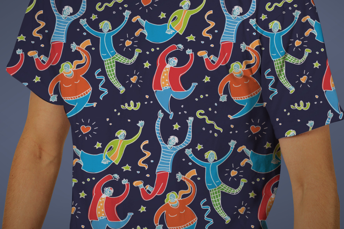 Happy jumping people set, an Object Illustration by Crowhouse (Photo 5 of 5)