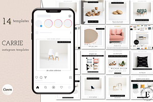 Carrie Instagram Templates