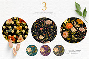 Flowers & Butterflies - Clipart, a Decorative Illustration by Singerie (Thumbnail 3 of 8)