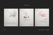 Soft Feminine Social Media Templates, a Social Media Template by Filip Studio (Thumbnail 3 of 7)