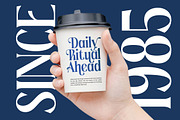 Romani - Bold Tall Serif Font, a Serif Font by timelesstype.co (Thumbnail 9 of 20)