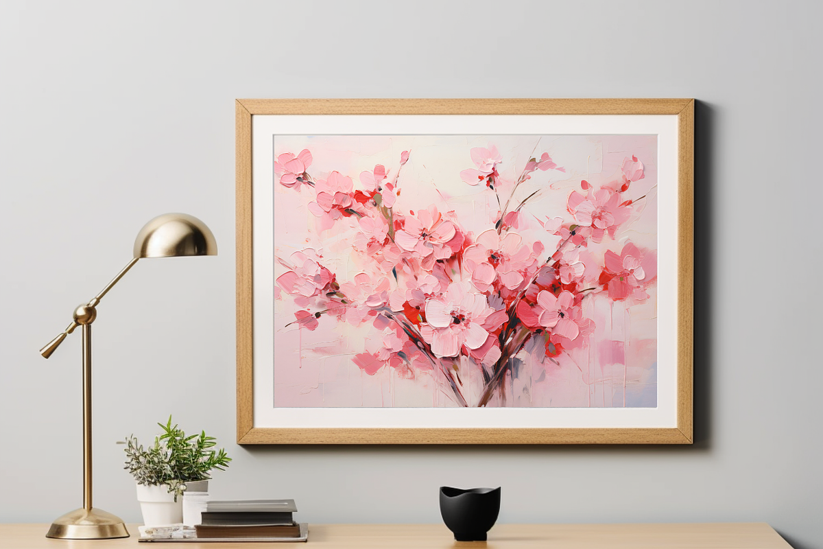 Oil Painting Print-Sweet Pea Whisper, a Decorative Illustration by NSTUDIO (Photo 6 of 9)