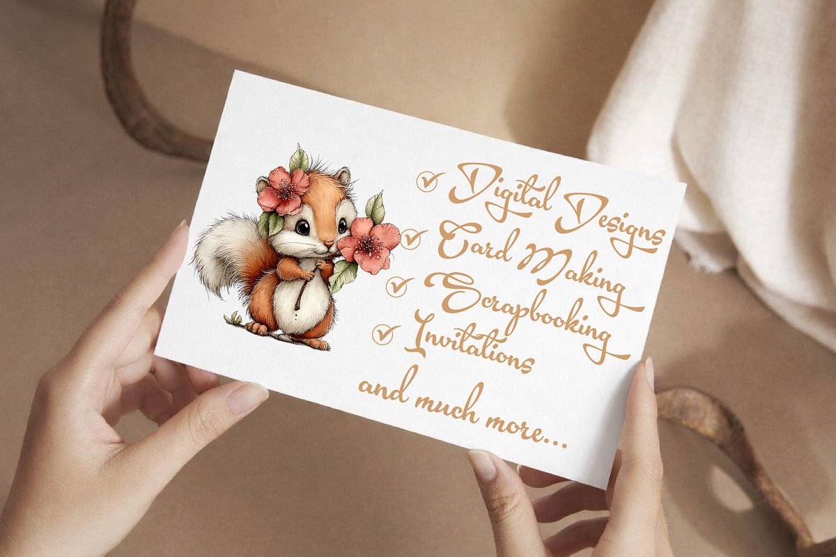 Spring Animals PNG Clipart, an Illustration by Libby Wishes (Photo 2 of 5)