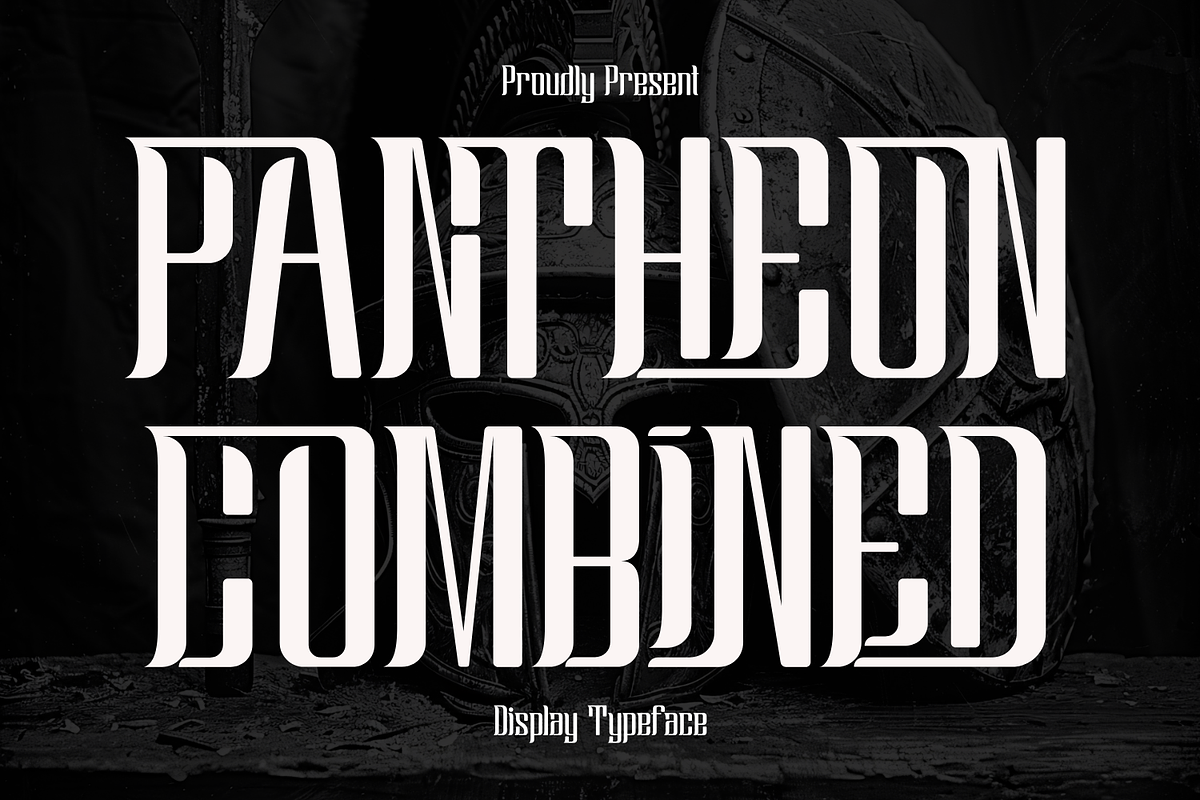 PANTHEON COMBINED - Condensed Font, a Serif Font by 177Studio (Photo 1 of 8)