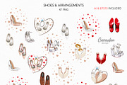 WEDDING DAY CLIPART, a Decorative Illustration by Serghei Caraulan (Thumbnail 8 of 8)