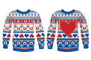 Winter sweater seamless ornament., a Pattern Graphic by kite-kit (Thumbnail 4 of 5)