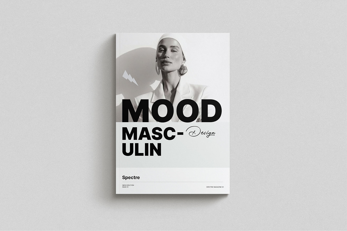 Specter Editorial LookBook Template, a Magazine Template by Creative-Work (Photo 2 of 8)