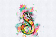 Watercolor Text Paint Plugin, an Action Add-On by MRI STUDIO (Thumbnail 6 of 20)