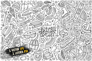 Winter Sports Objects & Symbols Set, an Object Graphic by BALABOLKA (Thumbnail 3 of 4)