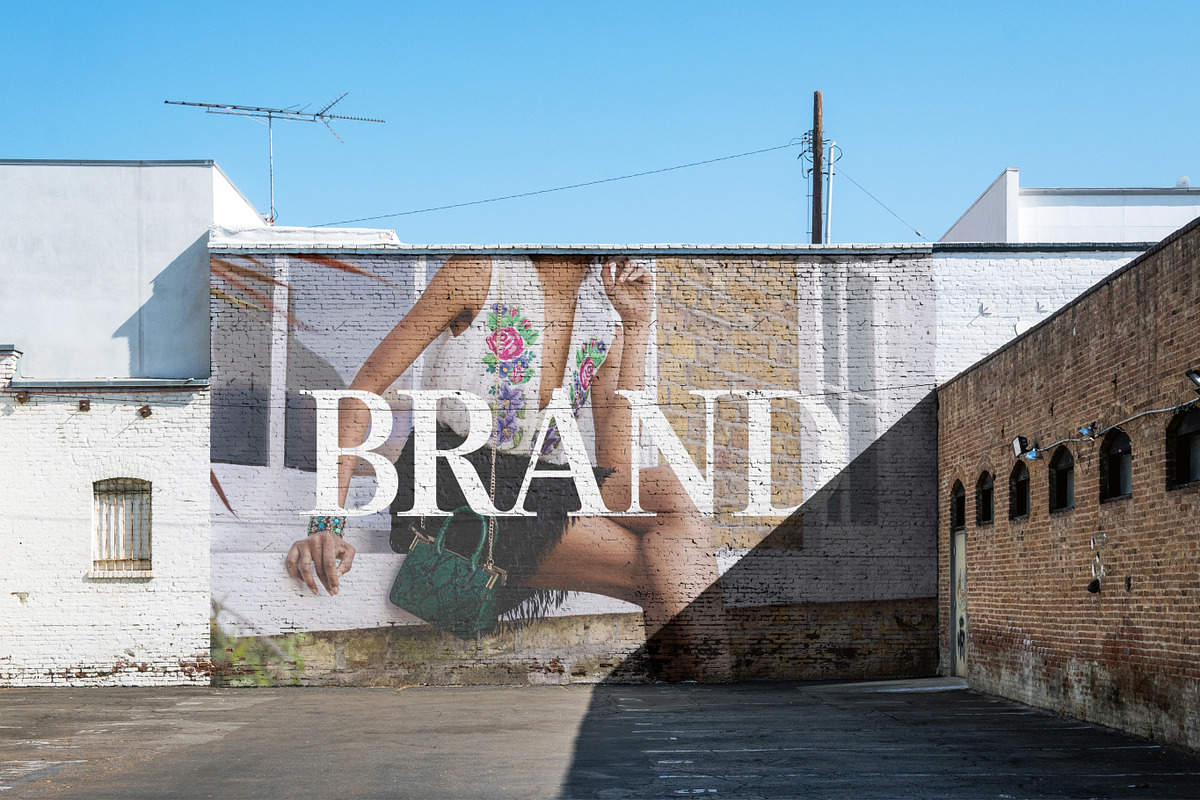 Parking Lot Mural Billboard Mockup, a Mockup by Area Mockups (Photo 3 of 5)