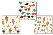 Summer Beach Pattern Bundle, an Illustration by OK Design (Thumbnail 3 of 4)