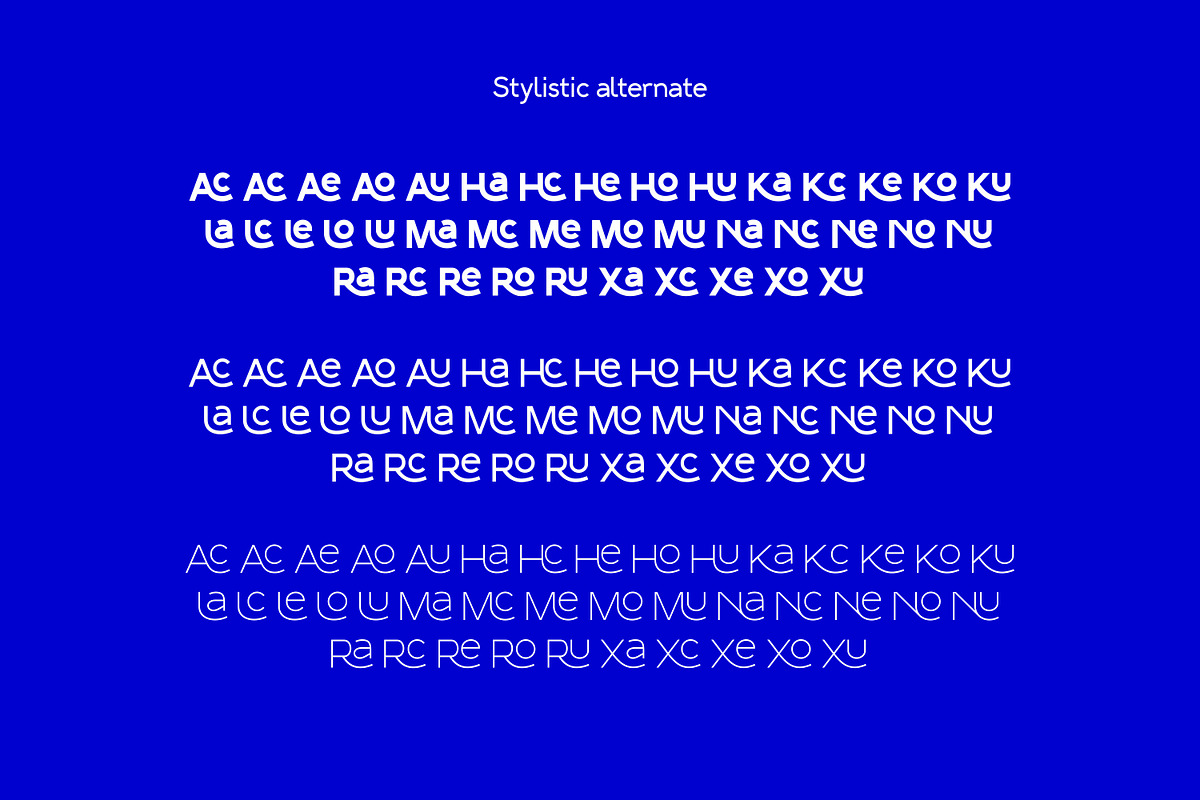 Alternative SH Sans Serif, a Sans Serif Font by Luxima (Photo 12 of 20)