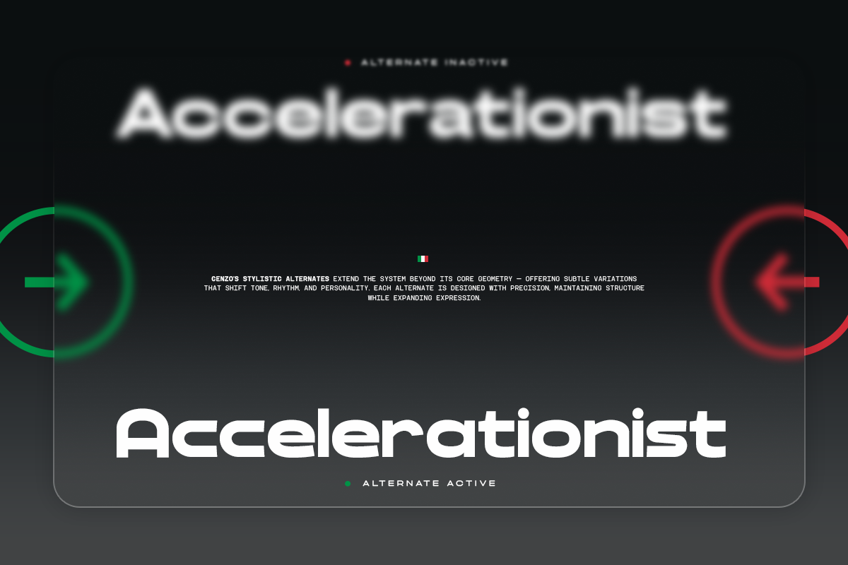 TRT Cenzo Modern Futuristic Sans, a Sans Serif Font by truetype (Photo 4 of 15)