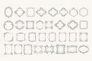 Vintage Ornamental Frames Bundle, a Decorative Illustration by Kusumaillustration (Thumbnail 3 of 11)