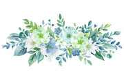 Elegant Green Floral Set, an Illustration by Designs_River (Thumbnail 8 of 11)