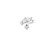 Funny Cat Line Art Doodles, an Illustration by Anastasiya Klempach (Thumbnail 6 of 10)