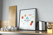 Zero Waste Ecological Illustrations, an Object Illustration by Sabina_Ava (Thumbnail 4 of 7)