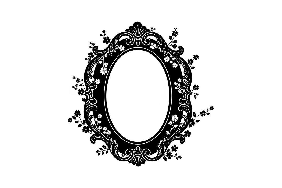 Vintage Ornate Oval Frame Bundle, an Illustration by jahid234 (Photo 17 of 31)