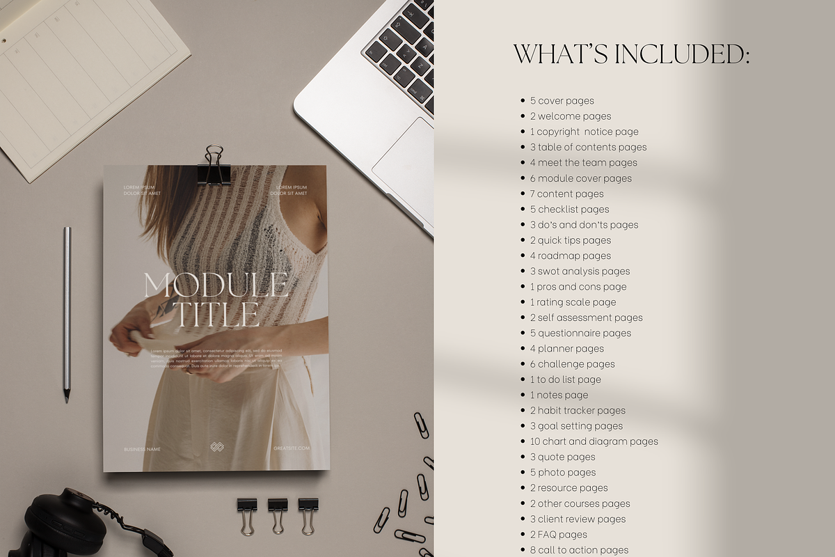 Canva Workbook Template for Coaches, a Magazine Template by Branding Babe Co. (Photo 5 of 10)