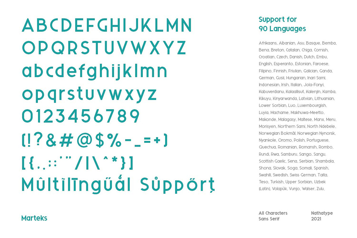 Marteks, a Sans Serif Font by Nathatype (Photo 9 of 10)
