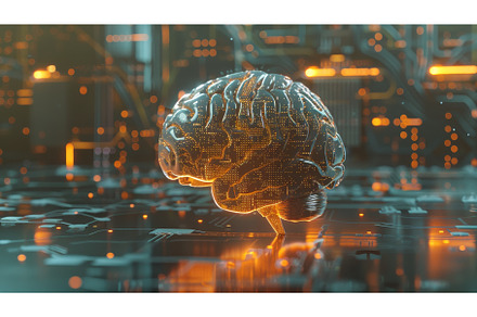 AI, data mining, deep learning are, a Technology Photo by ZinetroN