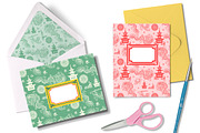 Chinoiserie Patterns Frames Labels, a Pattern Graphic by Clover & Lilly (Thumbnail 2 of 6)