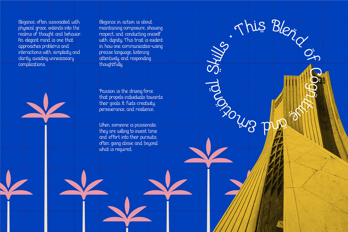 Samaria Creative Typeface Font, a Sans Serif Font by Vadovastd (Photo 5 of 6)