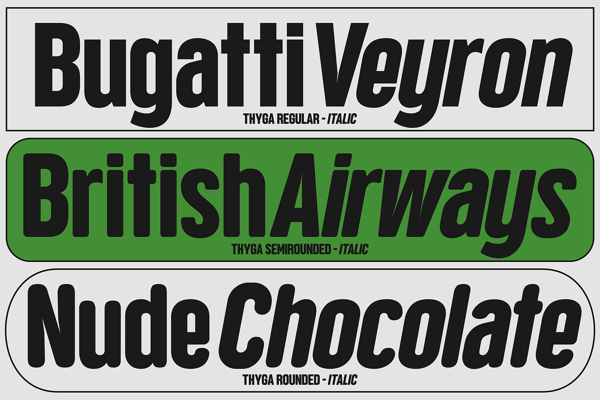 Thyga | Modern Sans Serif Fonts, a Sans Serif Font by Fateh.Lab (Photo 2 of 11)