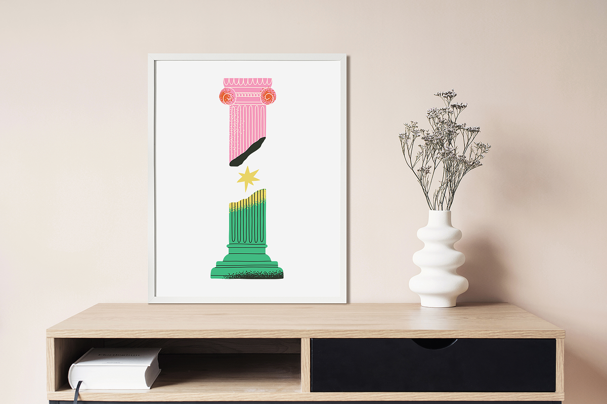 FUNKY GREECE: bold clipart, an Object Illustration by Elliko shop (Photo 3 of 7)