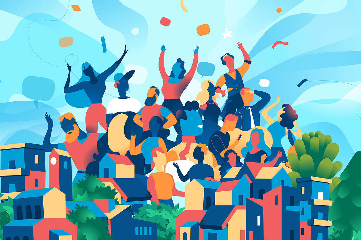 People Party Time, a Person Illustration by Hurcastock! (Photo 5 of 9)