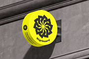 Signboard Round Mock-up, an Advertising Mockup by zippypixelstudio (Thumbnail 13 of 14)