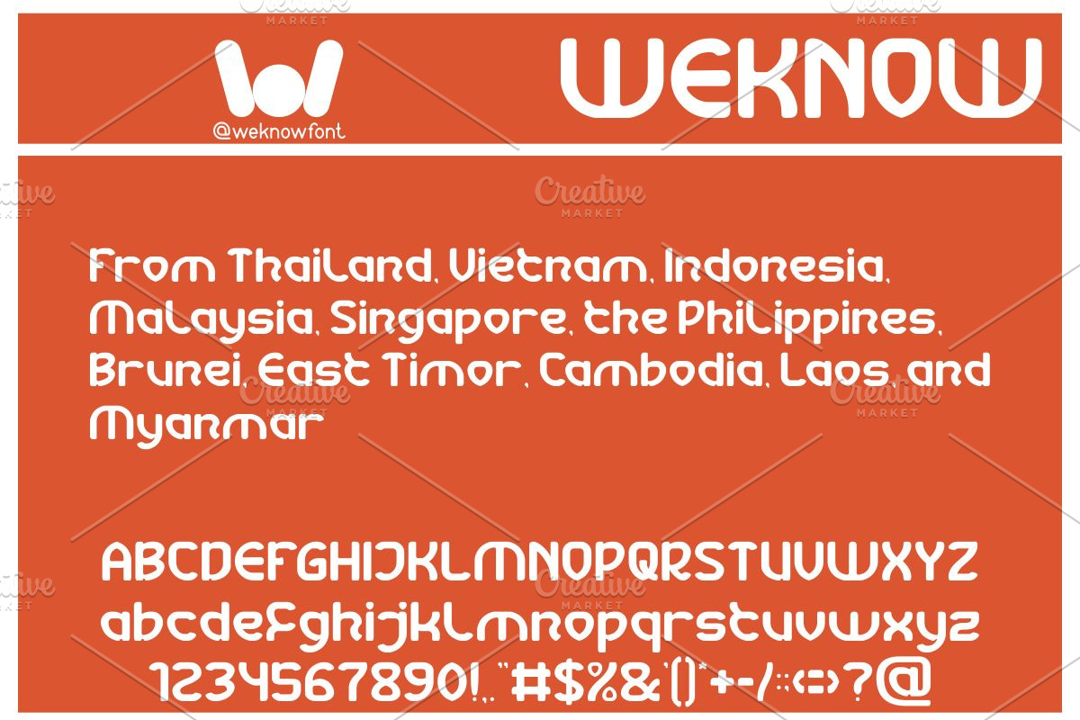 Super Friendly Font, a Font by weknow (Photo 4 of 8)