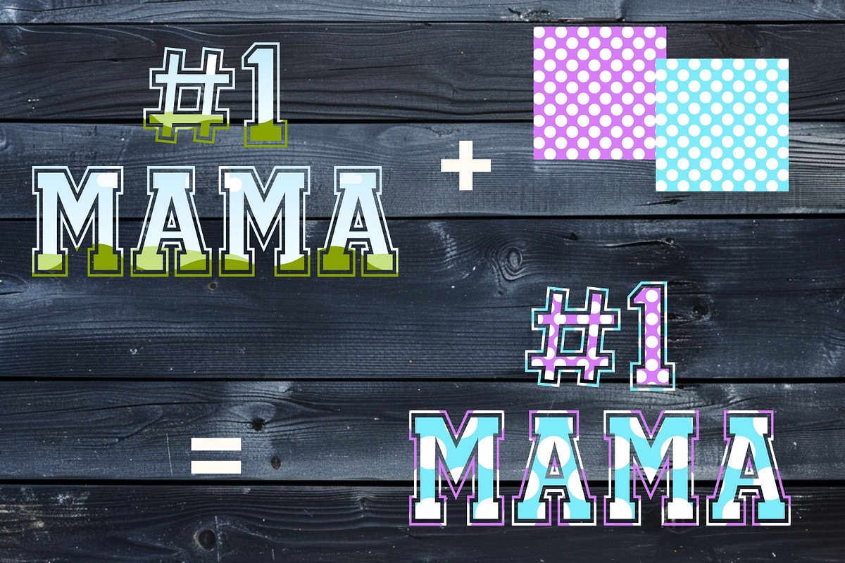 #1 Mama Canva Template Frame, a Design Template by Rivermill Printables (Photo 2 of 2)