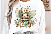 Whimsical spring bee clipart, an Illustration by SinaCreation (Thumbnail 6 of 11)