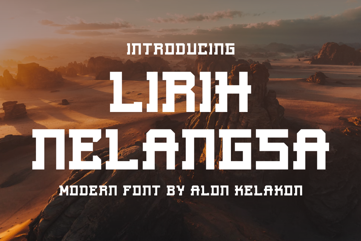 Lirih Nelangsa, a Serif Font by alon kelakon (Photo 1 of 6)