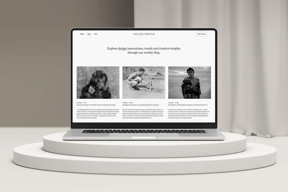 Boyle Squarespace 7.1 Website Theme, a Squarespace Template by Ruben Stom (Photo 6 of 11)