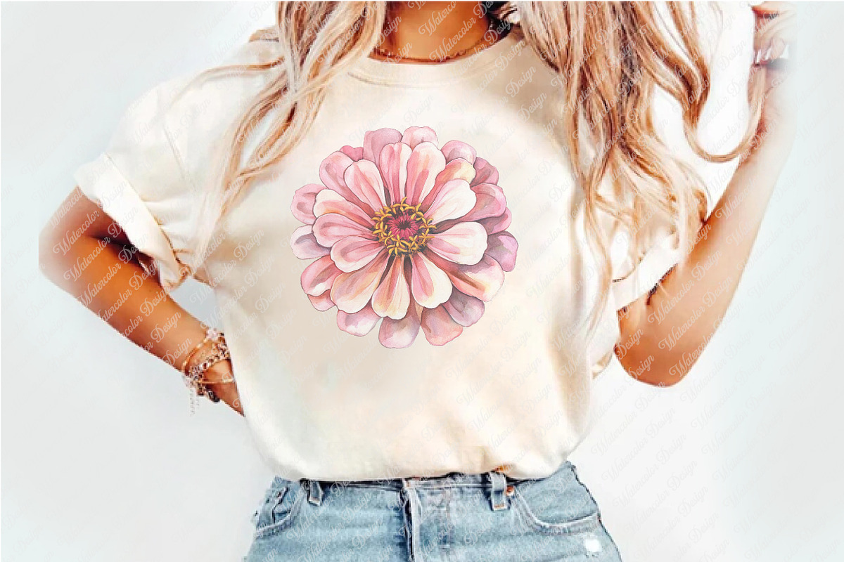 Watercolor Blush Wild Flowers, an Illustration by Watercolor design (Photo 10 of 12)
