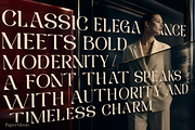 VANTRELLE Luxury Display Serif Font, a Serif Font by PaperMoon (Thumbnail 2 of 6)