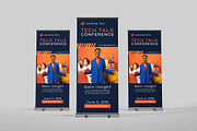 Rollup Banner Mockup, an Advertising Mockup by Creative_A23 (Thumbnail 10 of 10)