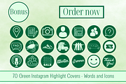 455 Canva Green Instagram Template, a Social Media Template by Emerald Eyes Design (Thumbnail 11 of 12)