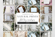 Natural Flat Lay Mockups Bundle, a Decorative Illustration by illuztrate (Thumbnail 1 of 15)