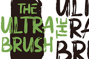 Ultra Brush, a Script Font by Garisman Std (Thumbnail 1 of 7)